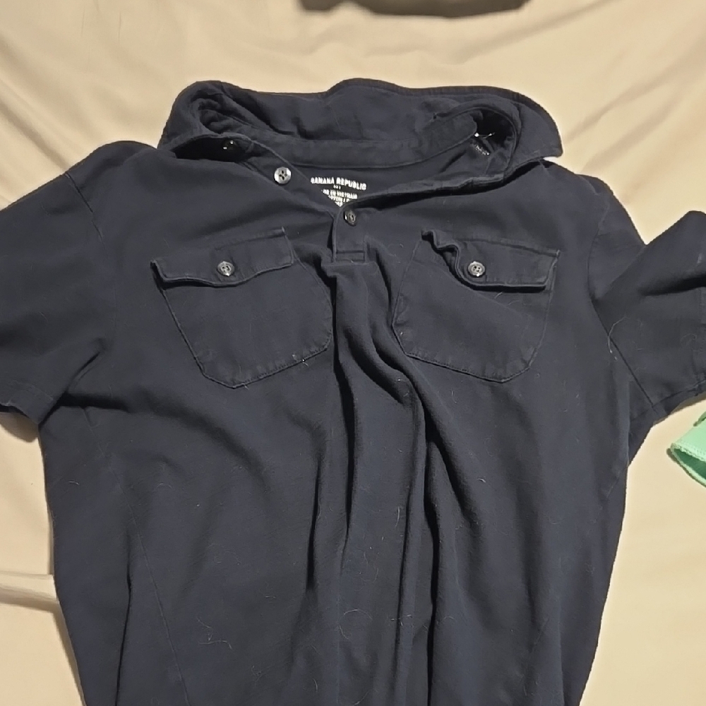 Navy Short Sleeve Shirt